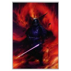 Star Wars Darth Vader Shogun Paper Giclee Print