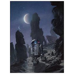 Star Wars R2-D2 Artoo's Lonely Mission Paper Giclee Print