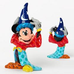 Britto Disney Figurines and Boxes - 3.75" Sorcerer Mickey Mini C