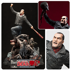 The Walking Dead Comic Negan 17-Inch Resin Statue - Free Shippin