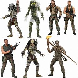 Predator: 30th Anniversary Figure Jungle Hunter Predator (unmask