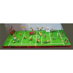 Figuren-Ensemble Rugby Spiel Asterix, Pixi Metall