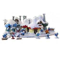 Figurenensemble Pixi Winter Dorf der Schlümpfe