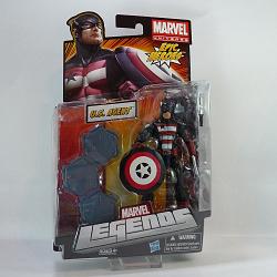 Marvel Legends 2012 Serie 3 Actionfigur: U.S. Agent