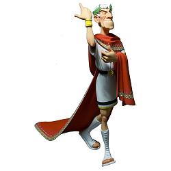 Sammler- Figur Julius Caesar aus Asterix und Oblelix, 23,5 cm