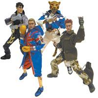 Tekken 4 Serie 1 30cm Actionfiguren 4er Set