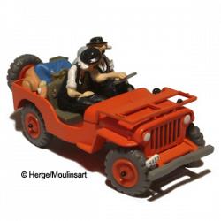 Tim & Struppi: Modellauto 07 Roter Jeep