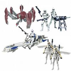 Clone Wars Clone Clonetrooper mit BARC Speeder