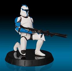 Star Wars Maquette Blue Clone Trooper Lieutenant SW Celebration 