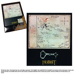 Der Hobbit Replik 1/1 Thorin´s Schlüssel und Karte zum Erebor