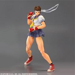 Super Street Fighter IV Play Arts Kai Vol. 4 Sakura 22 cm