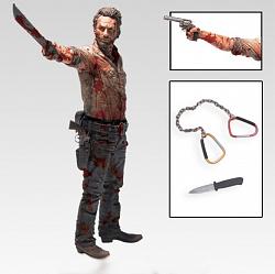 The Walking Dead Deluxe Actionfigur Rick Grimes Vigilante Editio