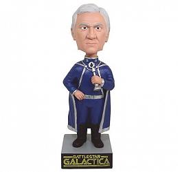 Kampfstern Galactica Wackelkopf-Figur Commander Adama 18 cm