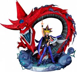 Yu-Gi-Oh: Yami Yugi and Slifer the Sky Dragon Statue