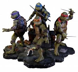 Teenage Mutant Ninja Turtles 1990 Statuen Sideshow Exclusive Set