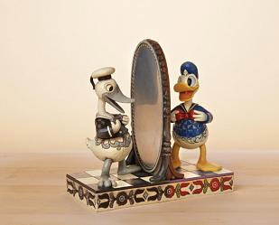 Figur Donald Duck - Damals & Heute, 21cm