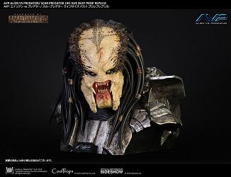 Alien vs Predator: Scar Predator Life Sized Bust