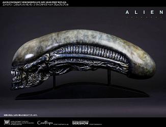 Alien: Covenant Replik 1/1 Xenomorph Kopf 90 cm