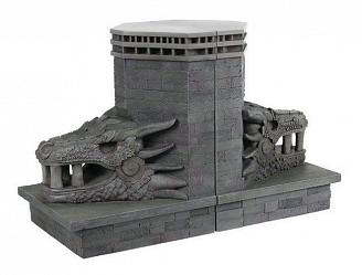 Game of Thrones Buchstützen Dragonstone Gate Dragon 20 cm