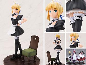 Fate/Hollow Ataraxia PVC Figure - Saber Maid Hallucination 1/8