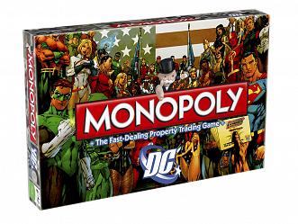 DC Comics Brettspiel Monopoly Retro *Englische Version*