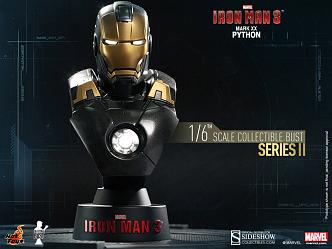 Iron Man 3 Büste 1/6 Serie 2 Iron Man Mark XX Python 11 cm