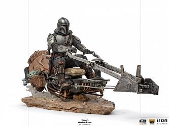 Star Wars: The Mandalorian - The Mandalorian on Speederbike Delu