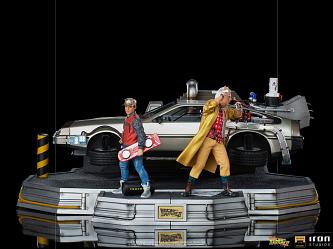 Back to the Future 2: Delorean Full Set Deluxe Version 1:10 Scal