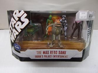 THE MAX REBO BAND JABBA'S PALACE ENTERTAINERS ACTION FIGURES