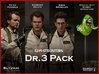 Ghostbusters: Dr. 3 Pack - Set of 3 Premium 1:6 Scale Action Fig