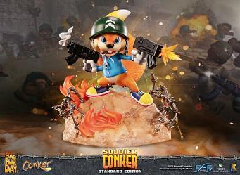 Conker's Bad Fur Day: Soldier Conker Statue