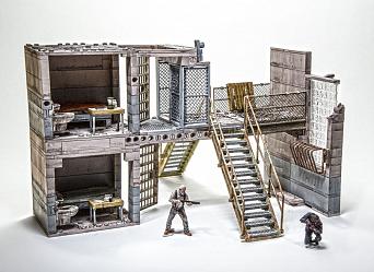 The Walking Dead TV series: Building Sets - Prison Catwalk