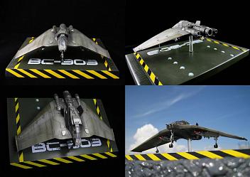 Stargate SG-1 - F-302 Fighter-Interceptor Replica