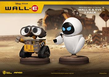 Disney: Wall-E Series - Wall-E and Eve 2-pack 3 inch Figure