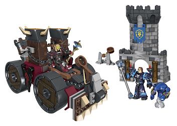 World of Warcraft Mega Bloks Bauset Demolisher Attack