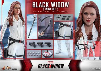 Marvel: Black Widow - Black Widow Snow Suit 1:6 Scale Figure