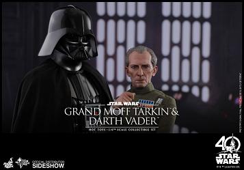 SW: A New Hope - Grand Moff Tarkin & Darth Vader 1:6 scale Figur