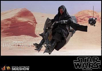 Star Wars: TPM - Darth Maul with Sith Speeder 1:6 Scale Figure