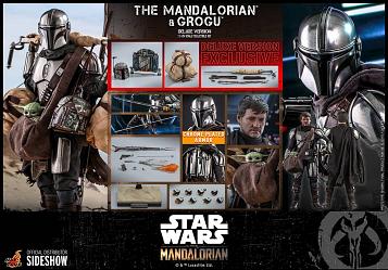 Star Wars: The Mandalorian - Deluxe The Mandalorian and Grogu 1: