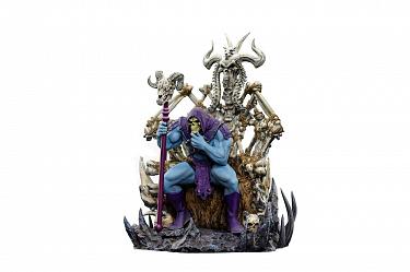 Masters of the Universe: Skeletor on Throne Deluxe 1:10 Scale St