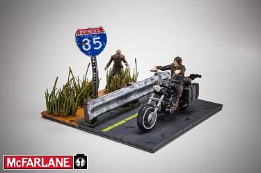 The Walking Dead TV series: Building Sets - Daryl Dixon /w Chopp