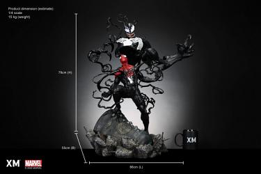 XM Studios Symbiote Transformation 1/4 Premium Collectibles Stat