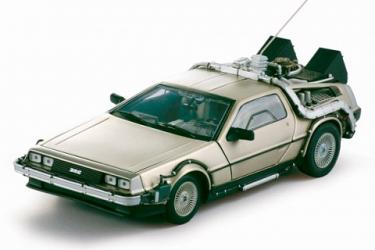 Back to the Future 1 DeLorean 1:18 Replica