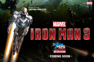 1/9 Iron Man 3 Iron Man Mk.39 Gemini Armor (Pre-Painted)