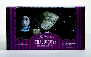 Tim Burton Oyster Boy PVC Set