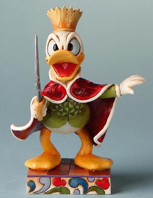 Figur Donald Duck als Mäusekönig - Design v. Jim Shore, 12,5 cm