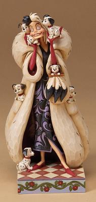 Figur Cruella De Vil - Desig v. Jim Shore, 24,5 cm