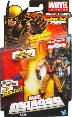 Marvel Legends Action Figures 2012 Wave 2 Dark Wolverine