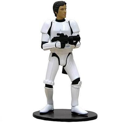 Star Wars Han Solo in Stormtrooper Costume Metal Statue