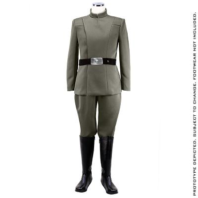 Star Wars: Men\'s Imperial Officer - Olive Uniform Std. Line Size